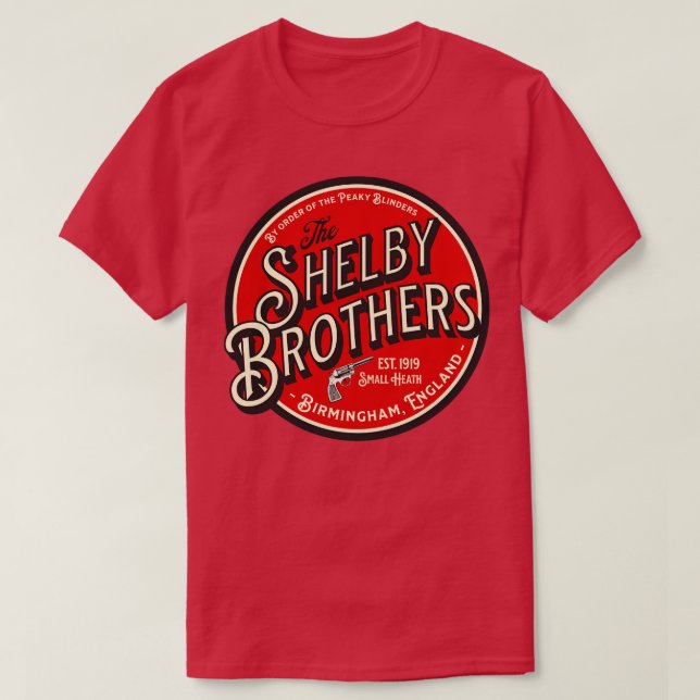 Peaky Blinders The Shelby Brothers 1919 T-Shirt (Design vorne)
