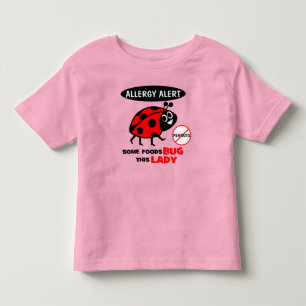 Peanut Allergie Alert Ladybug Shirt