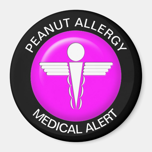 Peanut Allergy Magnet (Vorne)