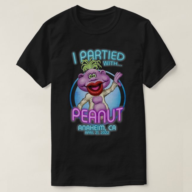 Peanut Anaheim, CA (2022) T-Shirt (Design vorne)