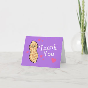 Peanut Birthday Party Niedlich Kids Cartoon Nut Karte