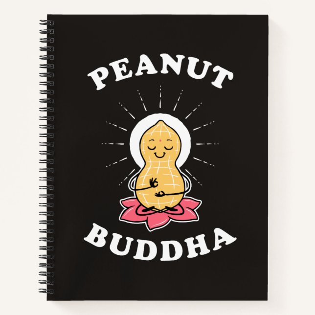 Peanut Buddha Notizbuch (Vorderseite)