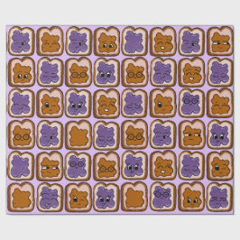 Peanut Butter and Jelly Wrapping Paper Geschenkpapier