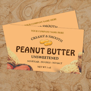 Peanut-Butter-Aufkleber Rechteckiger Aufkleber