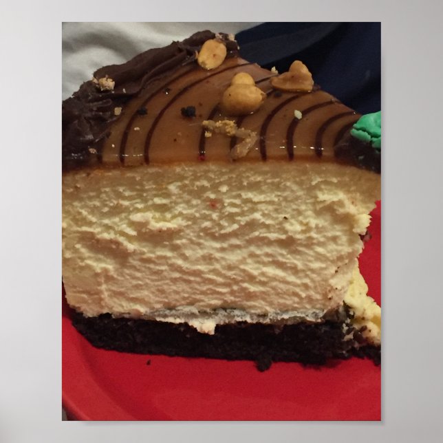 Peanut Butter Cheesecake Foto Poster (Vorne)