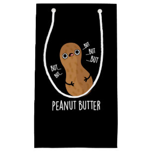 Peanut Butter Funny Nut Puck Dark BG Kleine Geschenktüte