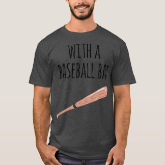 Peanut Butter Gelee mit Baseball-Baseball-Bat-Paar T-Shirt