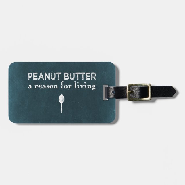 Peanut Butter Gepäckanhänger (Vorderseite horizontal)
