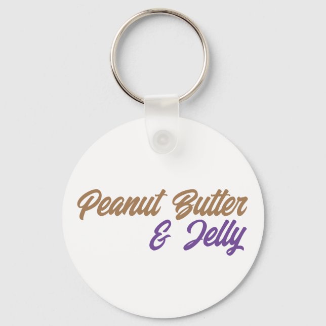 Peanut Butter & Jelly Schlüsselanhänger (Vorderseite)