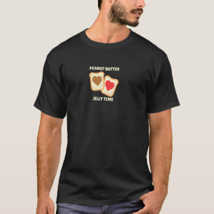 Peanut Butter Jelly Time Beste Freundin Liebe Matc T-Shirt