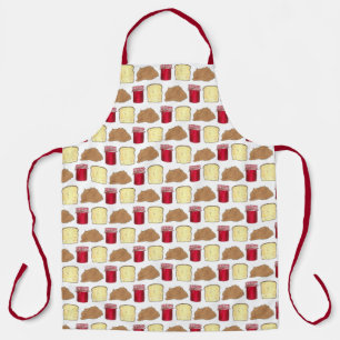 Peanut Butter Jelly Time PB&J Sandwich Brot Jam Schürze