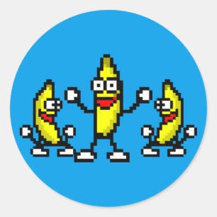 Peanut Butter Jelly Time Runder Aufkleber