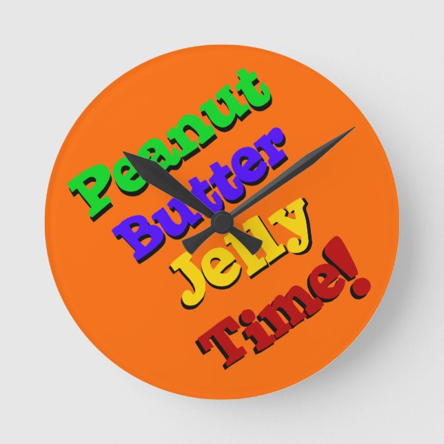 Peanut Butter Jelly Time - Uhr (Vorderseite)