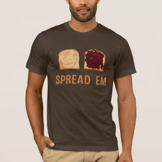 Peanut Butter & Jelly verbreiten "Em T-Shirt