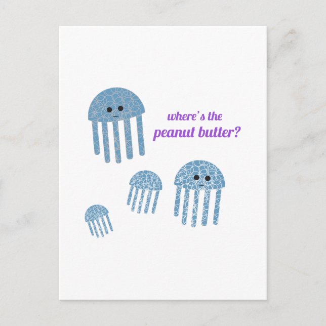 Peanut Butter Postkarte (Vorderseite)