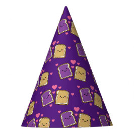 Peanut Butter und Jelly Birthday Party PBJ Partyhütchen