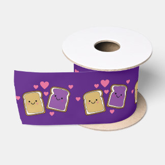Peanut Butter und Jelly Birthday Party PBJ Satinband