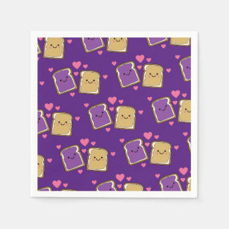 Peanut Butter und Jelly Birthday Party PBJ Serviette