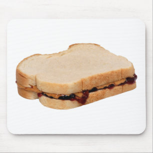 Peanut Butter und Jelly Sandwich Mousepad