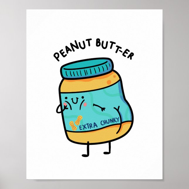 Peanut-Hintern-er-Peanut-Pub Poster (Vorne)