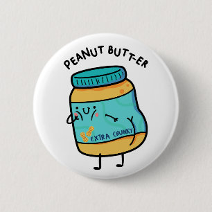 Peanut-Hintern-er-Peanut-Pun-Knopf-Button Button
