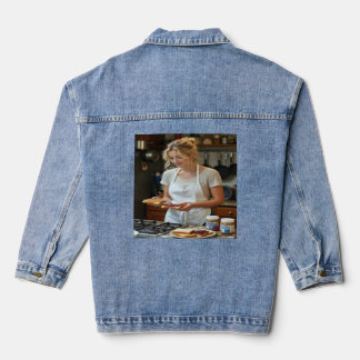 Peanutbutter and Jelly Sandwich Custom Jeansjacke