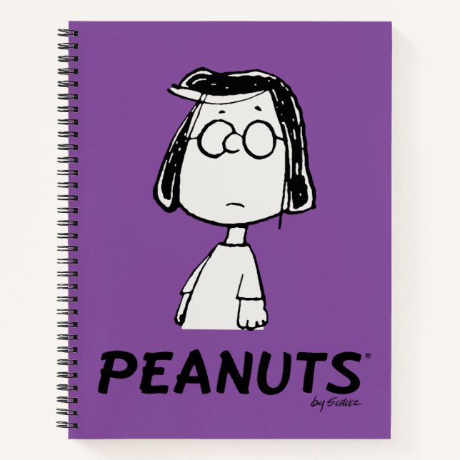 Peanuts Beharrlichkeit | Marcie Notizbuch (Vorderseite)