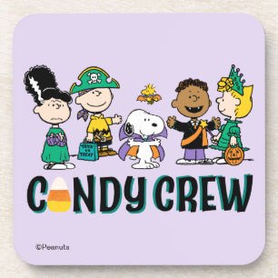 Peanuts Candy Crew Halloween-Gang Getränkeuntersetzer