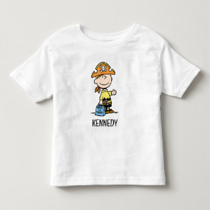 Peanuts Charlie Brown Pirat Halloween Kleinkind T-shirt