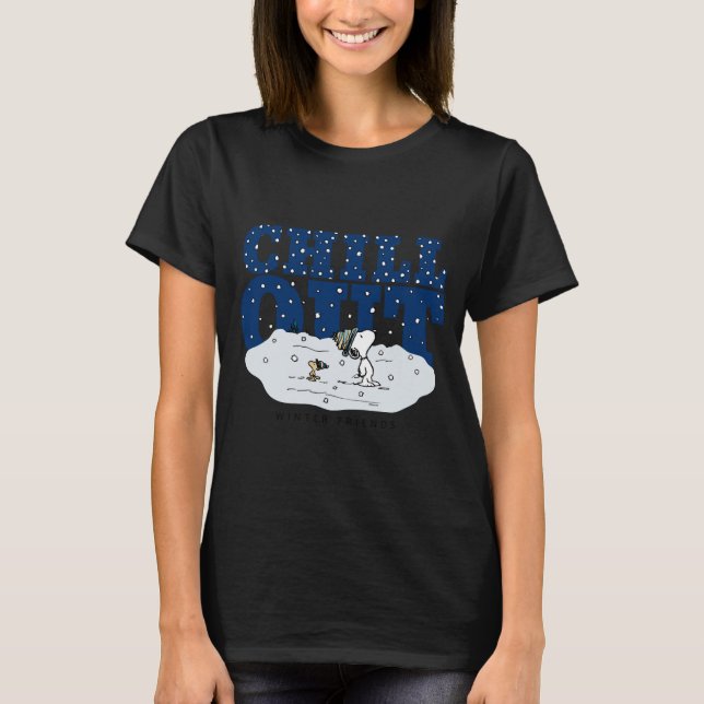 Peanuts Chill Out  T-Shirt (Vorderseite)