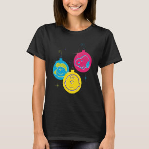 Peanuts Christmas Baubles Trio T-Shirt