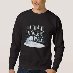 Peanuts Christmas Schroeder Playing Jingle Bells O Sweatshirt