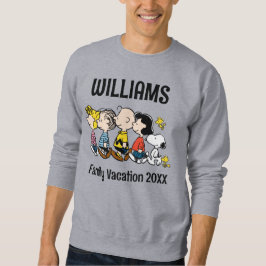 Peanuts Familienurlaub Sweatshirt