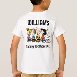 Peanuts Familienurlaub T-Shirt