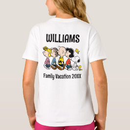Peanuts Familienurlaub T-Shirt