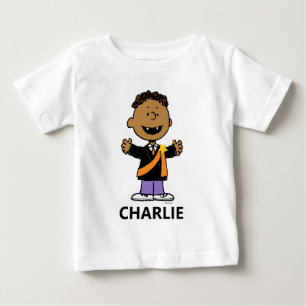 Peanuts Franklin Halloween-Vampir Baby T-shirt