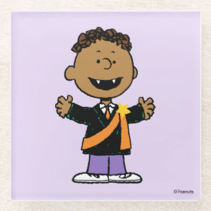Peanuts Franklin Halloween-Vampir Glasuntersetzer