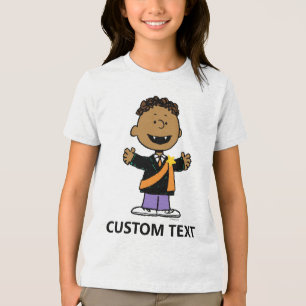 Peanuts Franklin Halloween-Vampir Tri-Blend Shirt