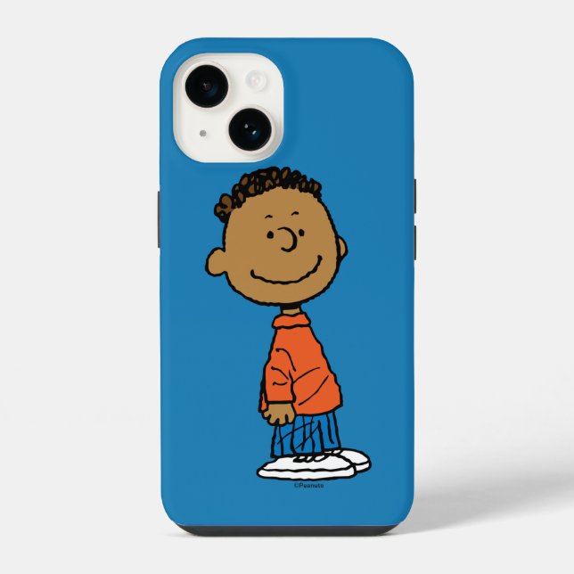 Peanuts | Franklin Lächeln iPhone 14 Hülle (Rückseite)