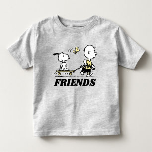 PEANUTS   Friends Skate Boarding Kleinkind T-shirt