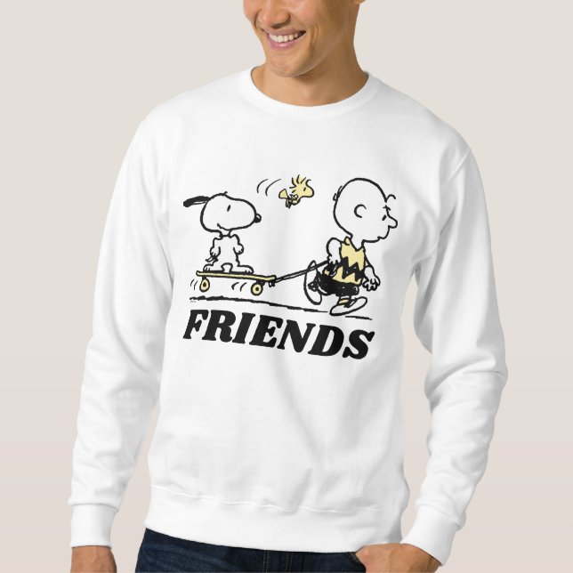 PEANUTS | Friends Skate Boarding Sweatshirt (Vorderseite)