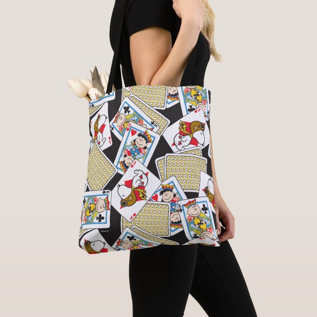 Peanuts Gang Card Deck Pattern Tasche (Von Nahem)