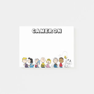 Peanuts Gang Group Lineup Post-it Klebezettel