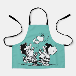 Peanuts Gang Lifting Snoopy Schürze