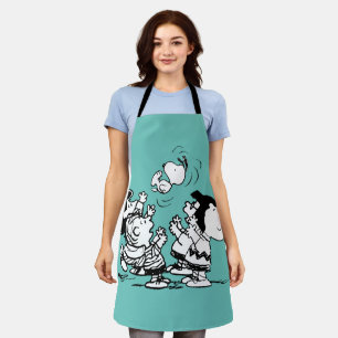 Peanuts Gang Lifting Snoopy Schürze