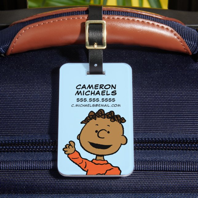 Peanuts | gepäckanhänger (Vorderseite Insitu 2)