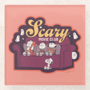 Peanuts Gruselige Filmclub Halloween Couch Glasuntersetzer