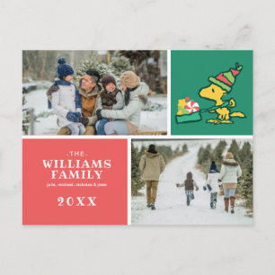 Peanuts   Je mehr, desto besser Feiertagspostkarte