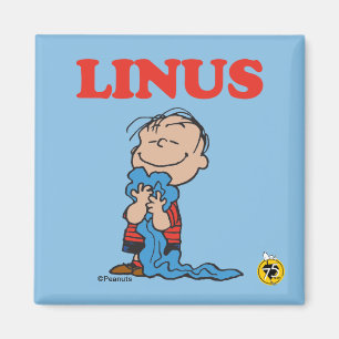Peanuts   Linus-Decke-Lächeln Magnet