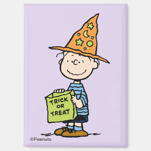 Peanuts Linus Zauberer Süßigkeiten oder Saures Magnet